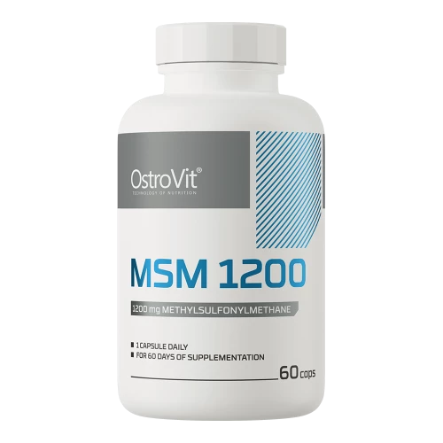 OstroVit MSM 1200 mg 60 kapsułek OstroVit MSM 1200 mg 60 kapsułek
